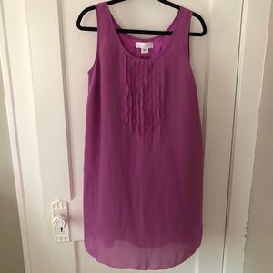 Purple Shift Dress Sz. L